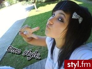 EMO Alternatywne Średnie Fryzury