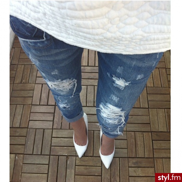 Jeansy Spodnie Moda