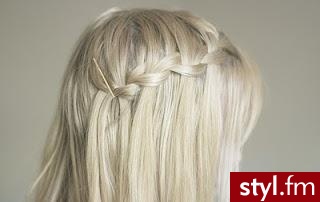 Blond Rozpuszczone Proste Na co dzień Długie Fryzury