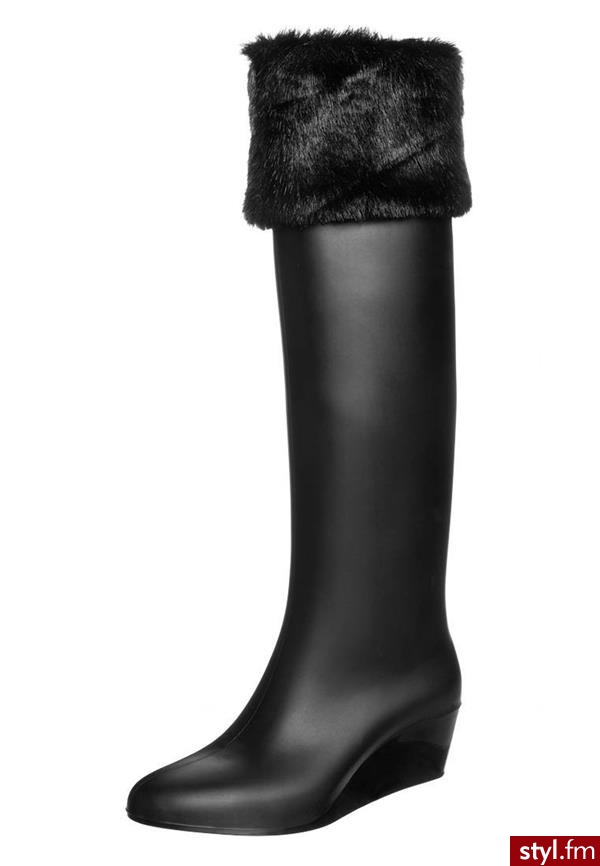 KARTELL KALOSZE CZARNY (Sofia Wild) - Kalosze Buty Moda