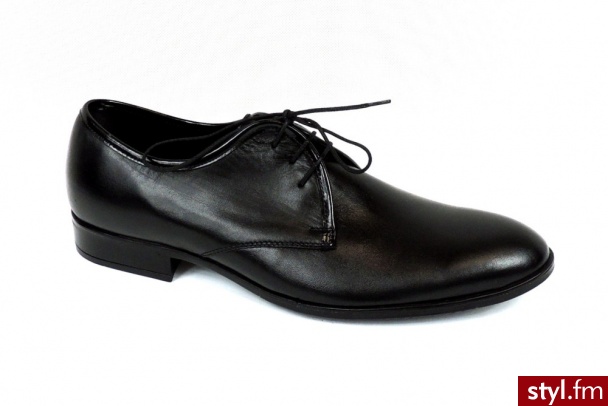 Trio Półbuty wizytowe 1260409M - Półbuty Buty Moda