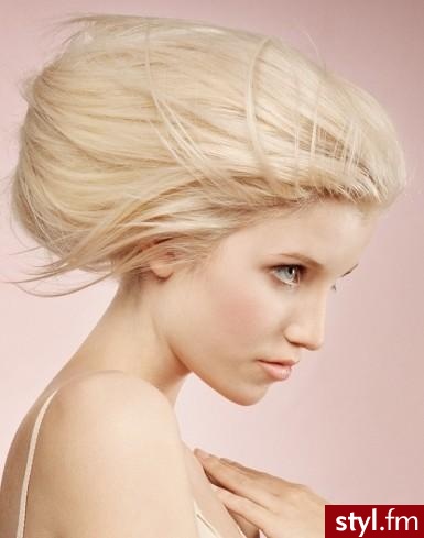 Blond Kok Proste Na co dzień Długie Fryzury