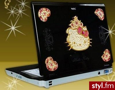 Laptop z Hello Kitty.2500 zł.W Niemiec. - Gadżety Inne Moda