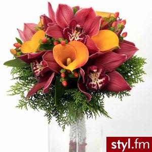 Bukiety ślubne Ślub Moda