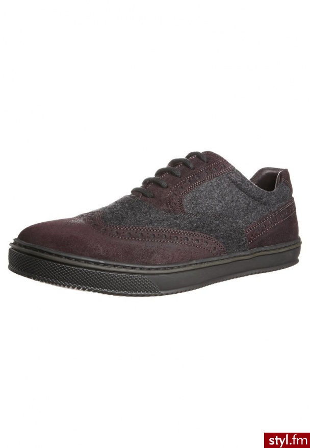 Soldini Oksfordki brązowy (18984) - Pozostałe Buty Moda