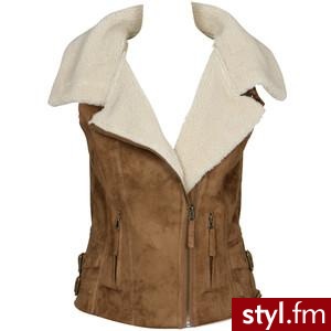 Baxter Sherpa Vest - Alice In The Eve - Polyvore. Pobrano ze strony: http://www.polyvore.com/cgi/thing?id=28514270 - Pozostałe Ciuchy Moda