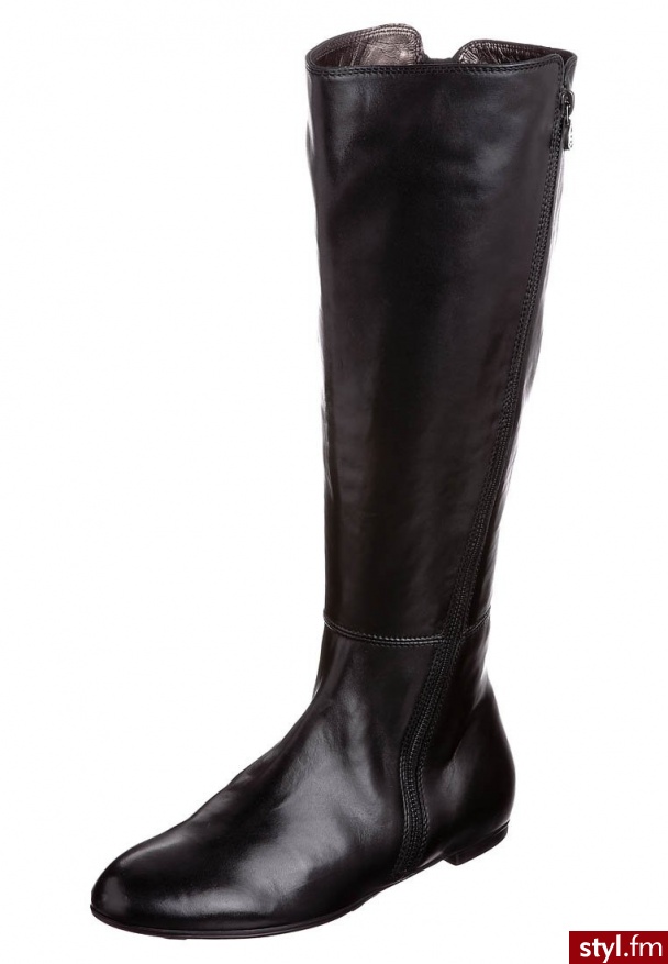 Attilio Giusti Leombruni Kozaki  czarny - Kozaki Buty Moda