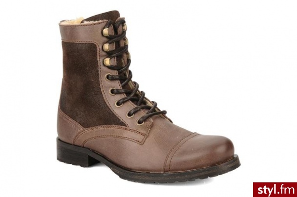 Buffalo PÓŁBUTY I BOTKI CHUPPA BY BUFFALO (Brązowy) - Botki Buty Moda