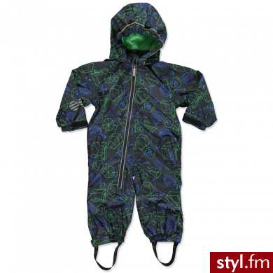 Minymo Boys Mini Kombinezon przeciwdeszczowy total eclipse - Pozostałe Biżuteria Moda