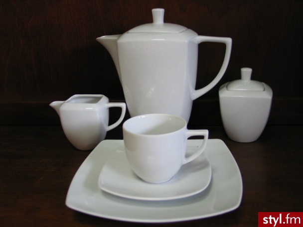 Karolina Garnitur do kawy 12 os MAXIM Niedekorowany - Pozostałe Biżuteria Moda