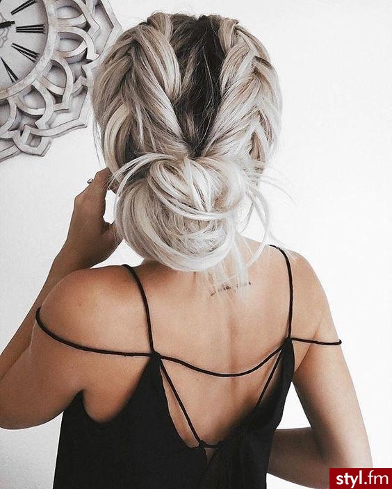 Blond Upięcie Kręcone Na co dzień Długie Fryzury