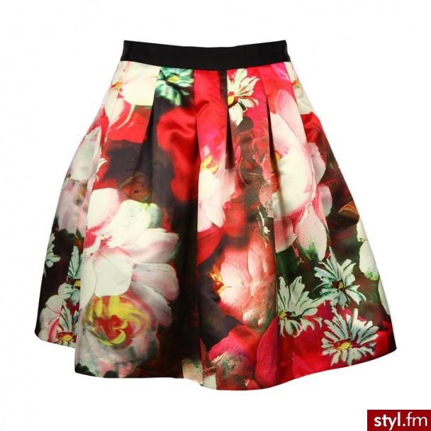Średnie Spódnice Moda