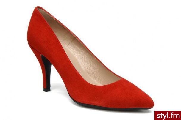 Unisa CZÓŁENKA PIPPA BY UNISA (Czerwony) - Czółenka Buty Moda