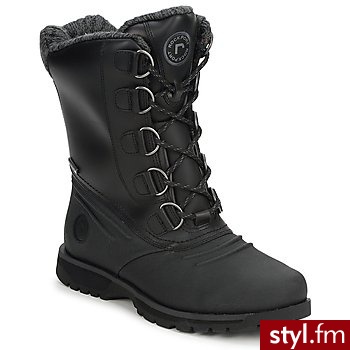 Rockport Buty  Lux Lodge Black - Kozaki Buty Moda