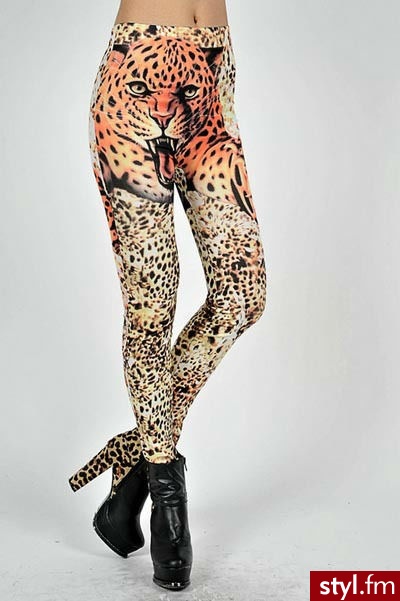 Leginsy Spodnie Moda
