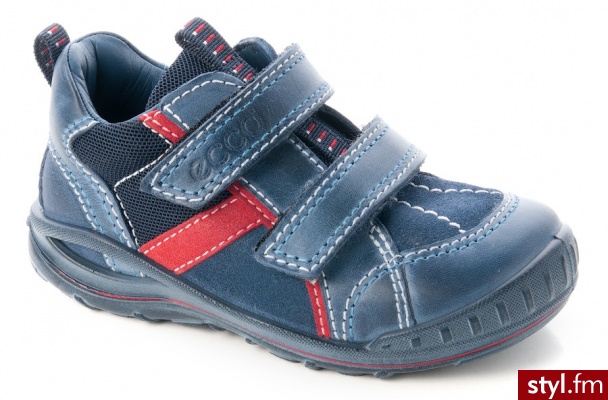 Ecco buty Kick-Start Denim Blue/Denim 75156150963 Półbuty - Półbuty Buty Moda
