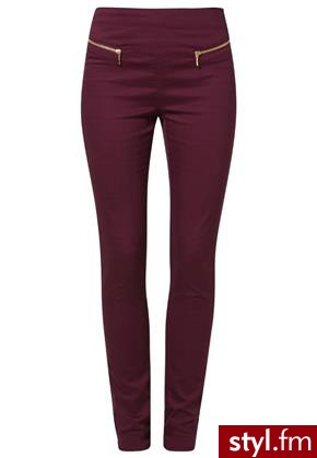 Vero Moda GELLER Legginsy czerwony (10098596) - Leginsy Spodnie Moda