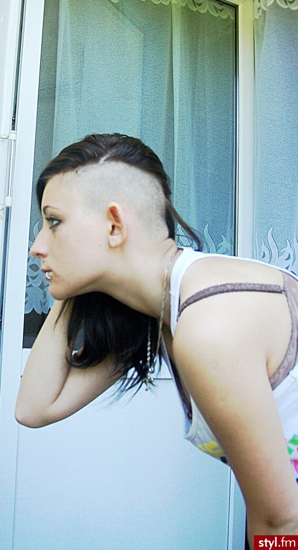 Punk Rock Alternatywne Średnie Fryzury