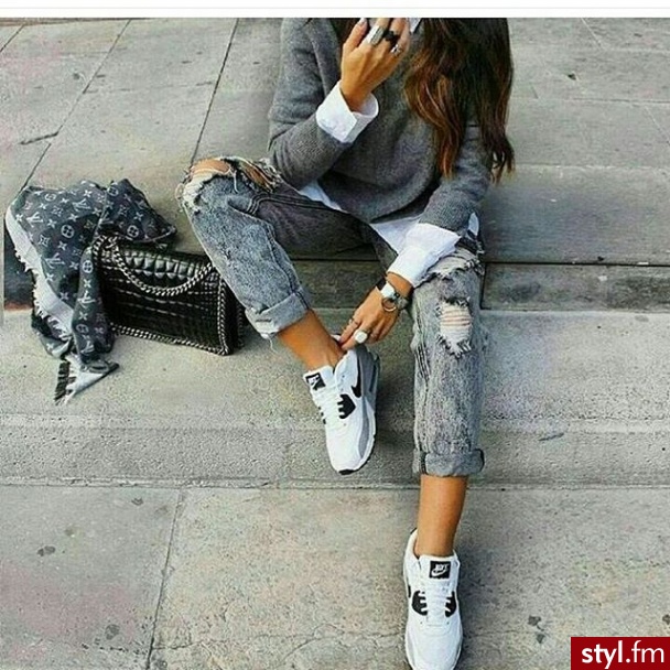 Jeansy Spodnie Moda