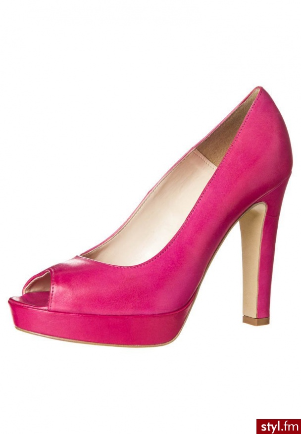 Mai Piu Senza Szpilki Peep Toe różowy (1927) - Szpilki Buty Moda