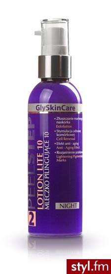 GlySkinCare Mleczko pilingujące Przebarwienia Kwas Glikolowy 10% 100 ml - Emu Buty Moda