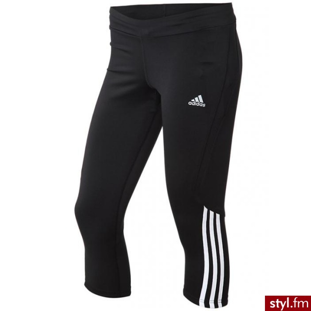 Adidas Spodnie biegowe damskie Response 3/4 W51560 (W51560-M) - Pozostałe Spodnie Moda