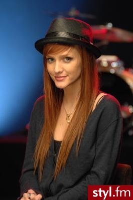Ashlee Simpson - Rude Rozpuszczone Proste z grzywką Na co dzień Długie Fryzury