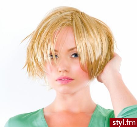 Blond Rozpuszczone Proste Na co dzień Średnie Fryzury