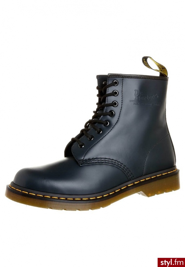 Dr. Martens Botki sznurowane niebieski - Botki Buty Moda