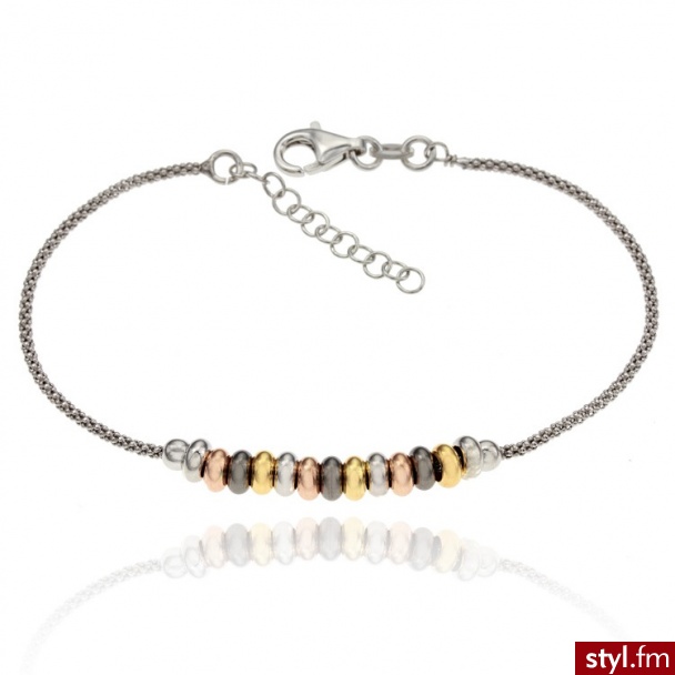 Dandelio Srebrna Bransoletka STU-BRA-0010 - Bransoletki Biżuteria Moda
