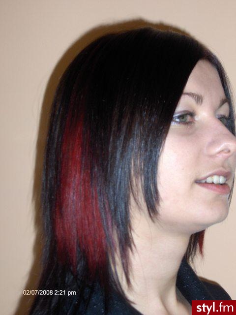 Średnie Fryzury