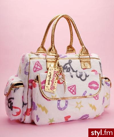 Pluszowa torba Betseyville Betsey Johnson - 125$ - Pozostałe Torebki Moda