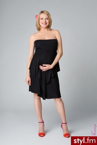 MyTummy Sukienka ciążowa Marylin czarna My Tummy - Pozostałe Spódnice Moda