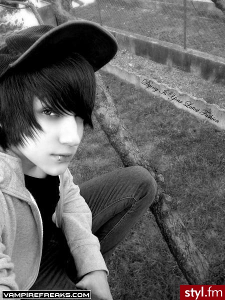 EMO Alternatywne Średnie Fryzury