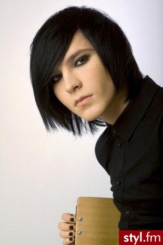 Kit-I(КИТАЙ) - EMO Alternatywne Średnie Fryzury
