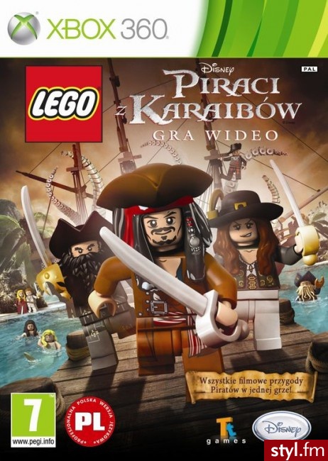 LEGO Piraci z Karaibów (Gra Xbox 360) - Bransoletki Biżuteria Moda