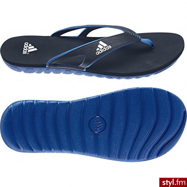 Adidas Klapki japonki Calo 5 M Q23247 47 - Klapki Buty Moda
