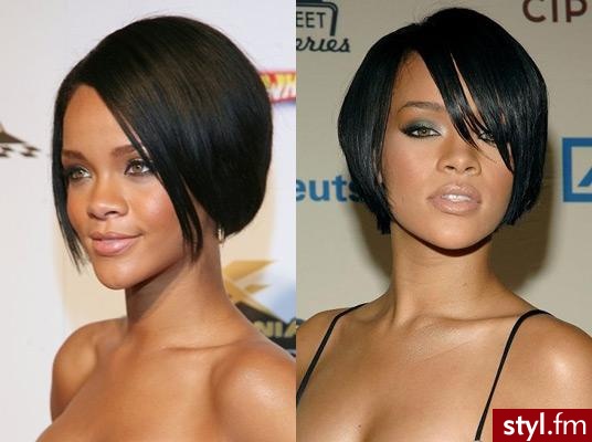 Rihanna - Krótkie Fryzury