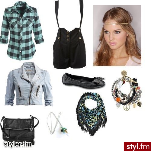 Grunge. Zestawienie rockowego stylu ze  stylem grunge, glamour xD - Styler