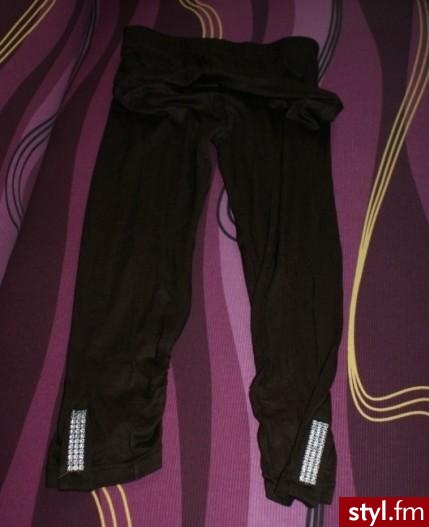 legginsy. leggisny z cyrkoniami - Misz-masz