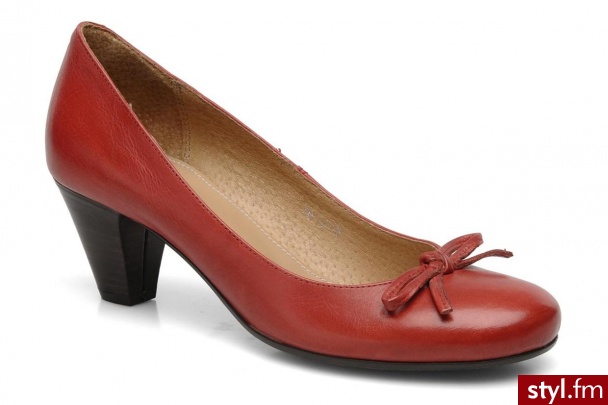 Belmondo BALERINKI PUILARTO BY (Czerwony) - Balerinki Buty Moda