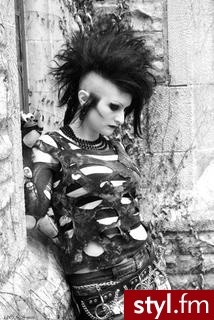 Punk Rock Alternatywne Średnie Fryzury