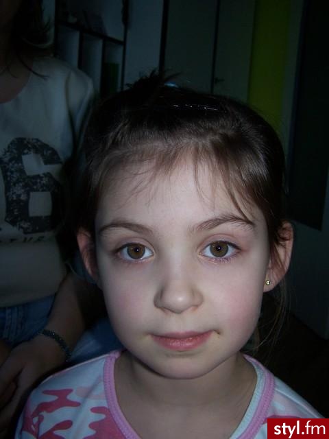Średnie Fryzury