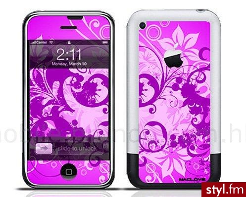 Najróżniejsze gadżety i ozdoby do iPhone'a stały się niemal tak popularne, jak on sam.
Ochraniacze nakleja się na telefon z przodu i z tyłu. Kolorowe folie są przejrzyste, więc nie przeszkadzają w używaniu urządzenia, jednocześnie zdobiąc go i chron - Gadżety Inne Moda