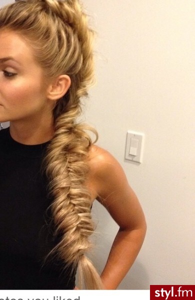 Warkocze Proste Na co dzień Długie Fryzury