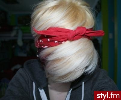 Blond Upięcie Proste Na co dzień Krótkie Fryzury