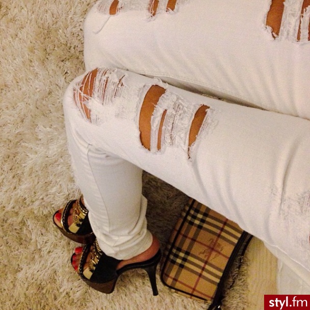 Jeansy Spodnie Moda