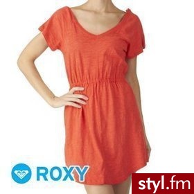 Roxy Tunika damska CALL pomarańczowa roz.M - Tuniki Ciuchy Moda
