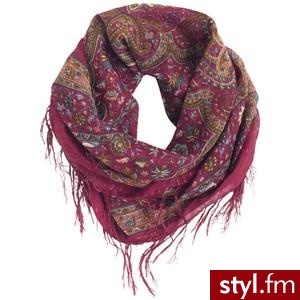 Emiliina Floral Scarf - Polyvore. Pobrano ze strony: http://www.polyvore.com/emiliina_floral_scarf/thing?id=8652155 - Pozostałe Dodatki Moda