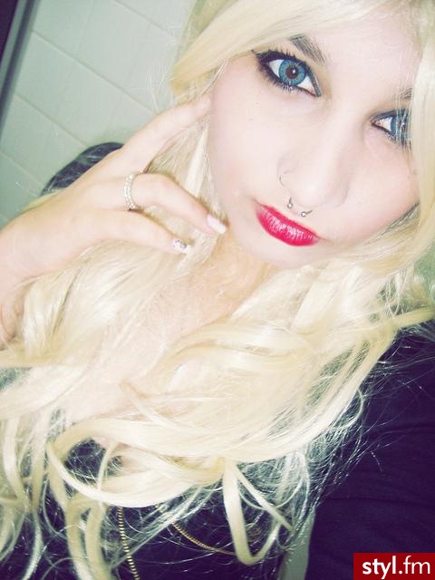 Blond Rozpuszczone Proste Na co dzień Długie Fryzury